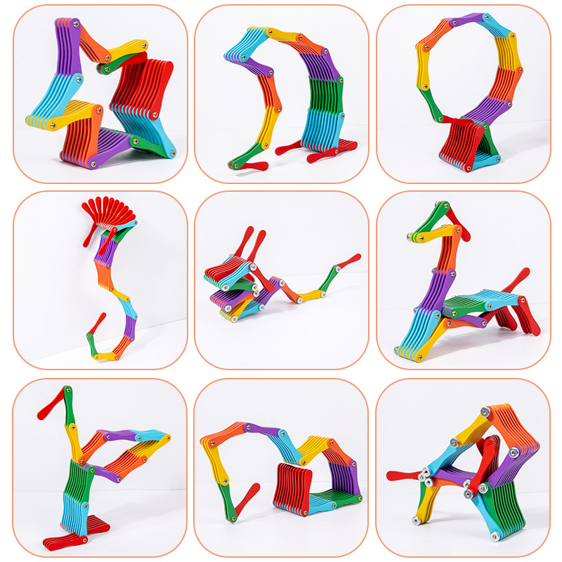 Explosiva transfronteriza, educación temprana para niños, variedad, plegado, movimiento de música, desarrollo manual de rompecabezas del cerebro, ejercicio, juguetes interactivos entre padres e hijos