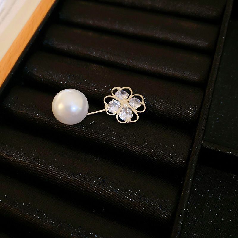 Broche de espiga de trigo con incrustaciones de diamantes Corea Dongdaemun moda abrigo Xizango ramillete personalidad celebridad de Internet simple joyería mujer