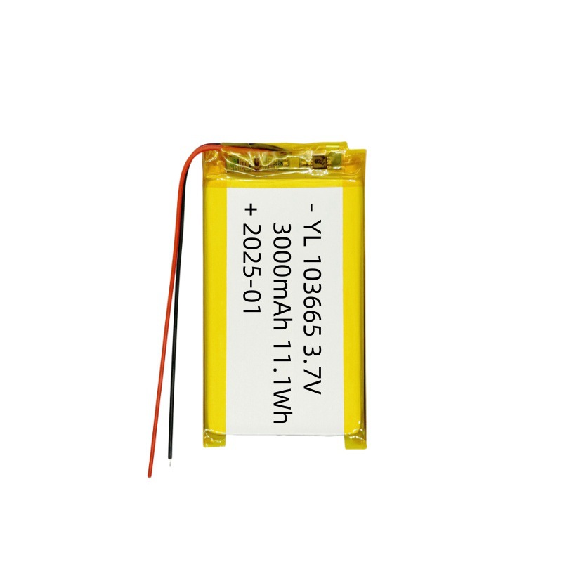 103665/3000mAh 배터리(보호 보드 콘센트 포함)