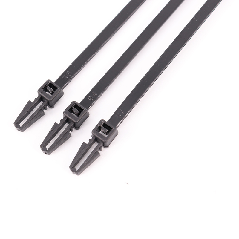 无翅膀插销扎带 塑料捆绑带电箱钣金固定扎带塑料扎线带3.6*150mm