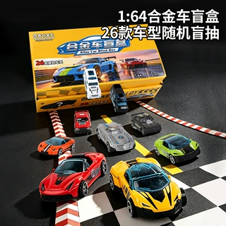 新品跨境合金车模型小汽车玩具车模合金儿童玩具地摊热卖汽车模型