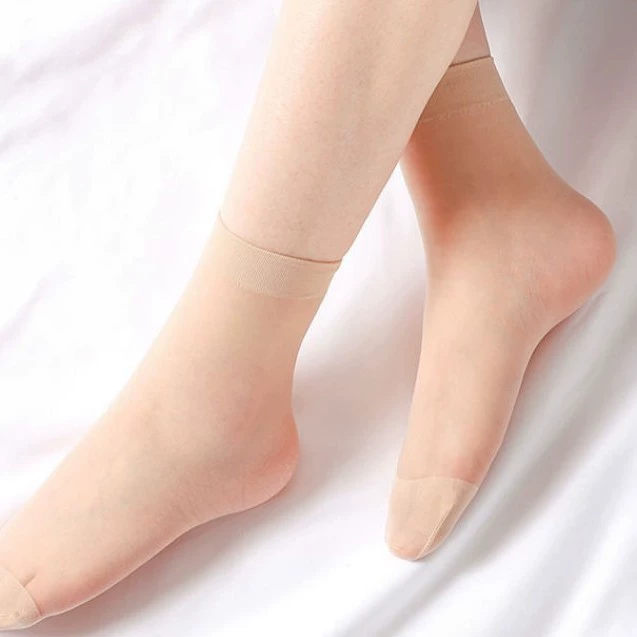 Кристальные носки для женщин, весенне-летние тонкие, короткие, невидимые носки-невидимки, короткие носки для взрослых, дышащие и ультратонкие.