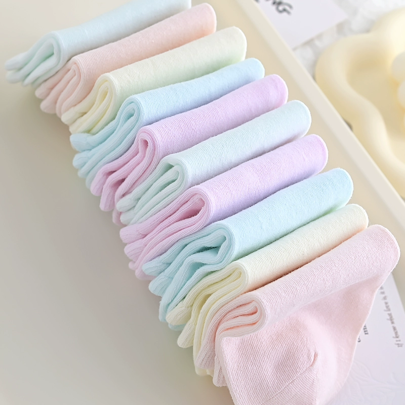 Thin breathable Japanese colored invisible non-slip socks, absorbs sweat and smell