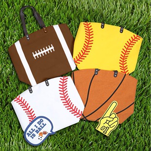 Cross Border Canvas Bag Printed Basketball Bag Baseball Bag Rugby Bag Football Bag Sports Bag