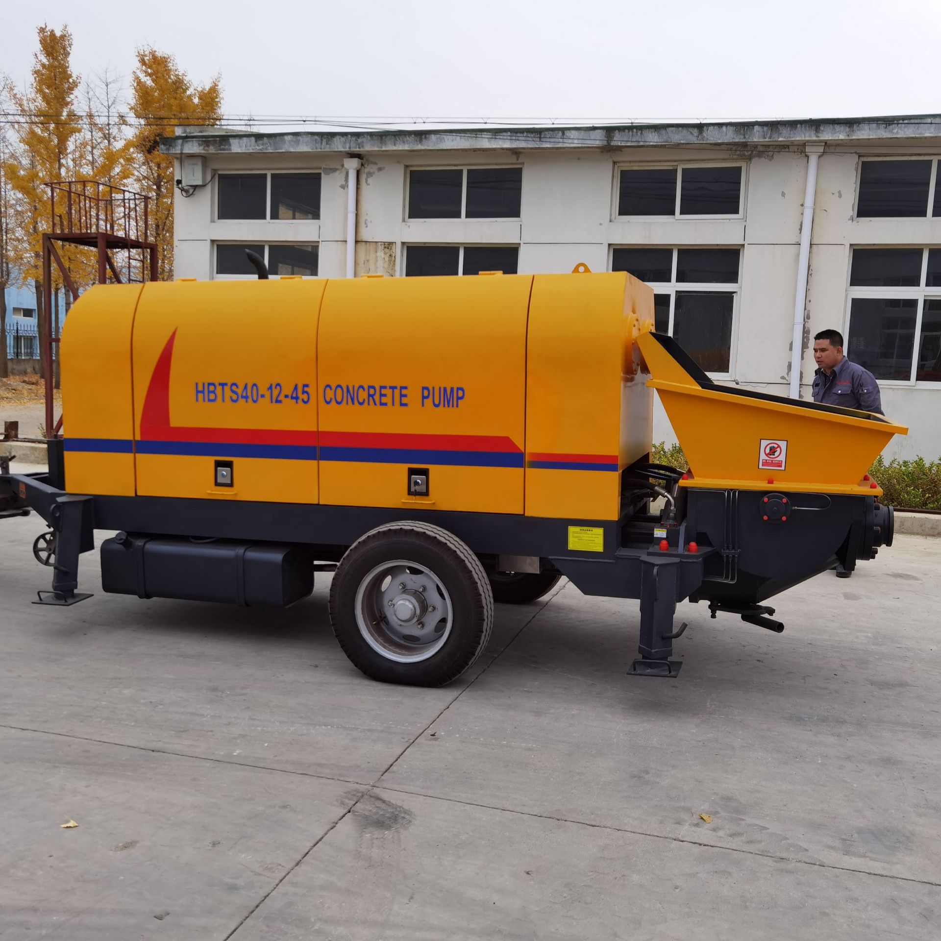 柴油机泵 柴油机拖泵 柴油机混凝土输送泵 打4公分混凝土的输送泵