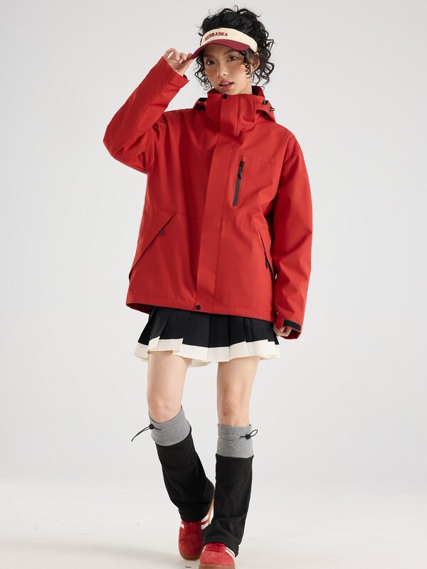 新款冲锋衣摇粒绒内胆保暖可定制LOGO冬季现货服装男女连帽登山服|undefined