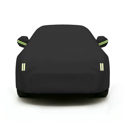 Car clothing 190t Oxford Cloth Full Car Cover - 2m-oxford-cloth-black