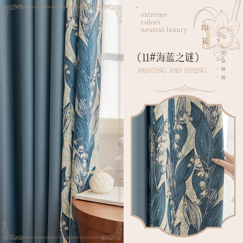 El misterio del azul marino