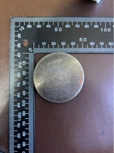5cm光面圆版丝巾扣装饰扣厂家直销
