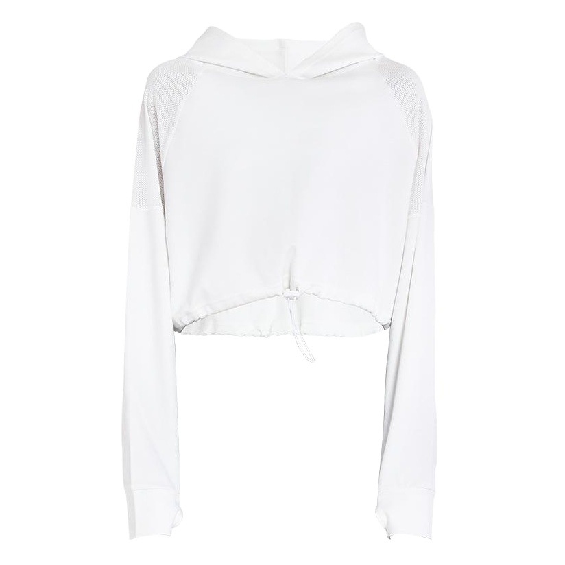 Transfronterizo europeo y americano con capucha deportes blusa suelta ropa de entrenamiento primavera y otoño suéter de manga larga yoga superior al por mayor