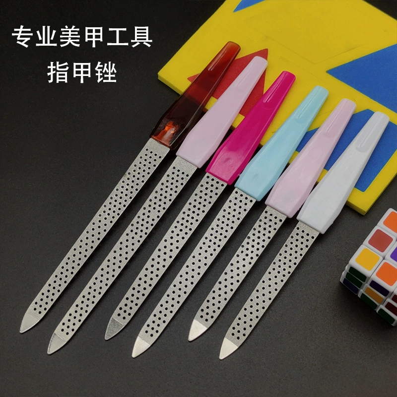 Высококачественная Гальваническая пилка для ногтей, шлифовальная пилка для ногтей, двусторонняя шлифовальная лента для ногтей в наличии