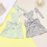 Педная одежда собака голая спина к шнуру с плюшевой одеждой для кошачьей одежды для домашних животных 22 Клетчатая грудь хризантема