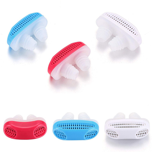 Cross-border hot selling silicone nasal congestion anti-snoring correction anti-snoring sleep worry-free anti-snoring device wholesale source manufacturer
