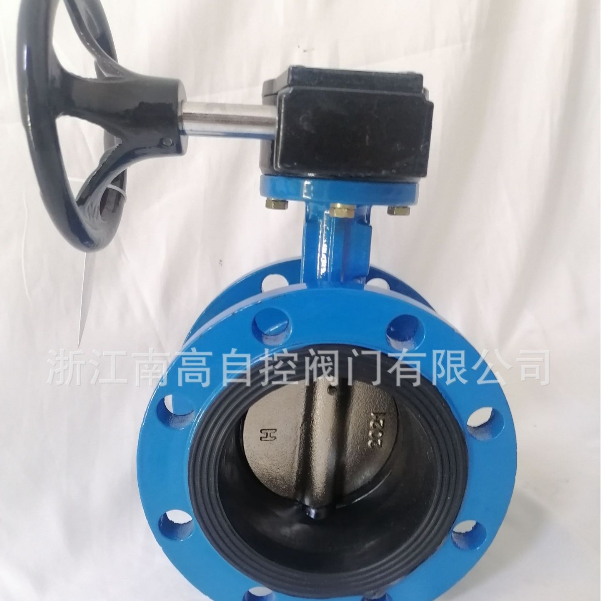 D341X-16Q 手动涡轮蝶阀 软密封法兰蝶阀 球磨铸铁蝶阀软密封蝶阀