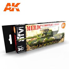������AK ������ˮ���� ����MERDC�Բ�ɫ��װ 8*17ml AK11653