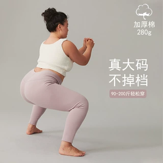 纯棉女士高腰秋裤加厚棉毛裤打底裤纯色修身弹力保暖裤内穿打底冬