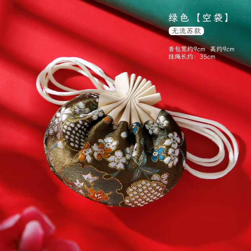 Bolsa vacía, bolso de impresión bordado antiguo, colgante de carro, bolso de mosquitos, festival del dragón, bolso de moda nacional