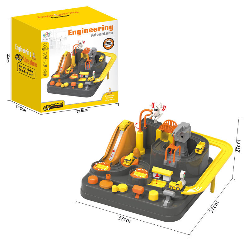 City Adventure Features 4 Vehicles, 6 Challenge Buttons, 9 Exciting Levels, and 4 Sliding Cartoon Cars City Adventure Features 4 Vehicles, 6 Challenge Buttons, 9 Exciting Levels, and 4 Sliding Cartoon Cars