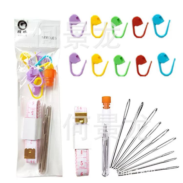 Amazon вязаный крючком костюм большой глаз прозрачная игла бутылка знак застежка вязание крючком ручной работы Инструменты вязание крючком костюм