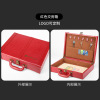 Manufacturer's medium real estate delivery box key box leather hand delivery box policy box printing logo hand -in box wholesale