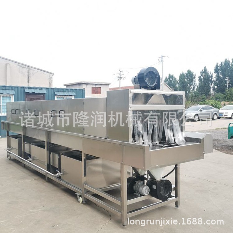 隆润机械全自动周转筐清洗机商用物流筐子托盘高压喷淋洗筐机