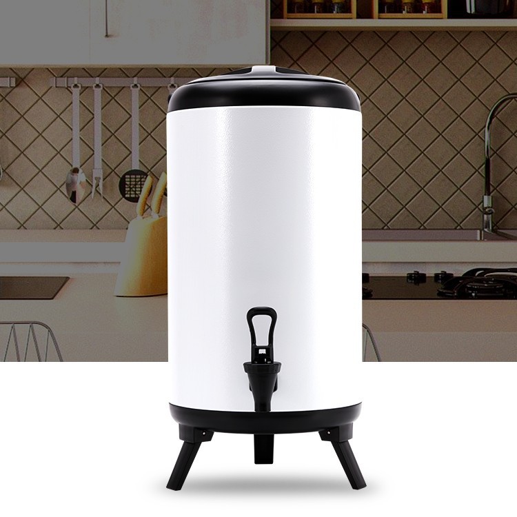 不锈钢保温桶奶茶桶豆浆桶商用大容量10升双层保冷保温桶12奶茶店