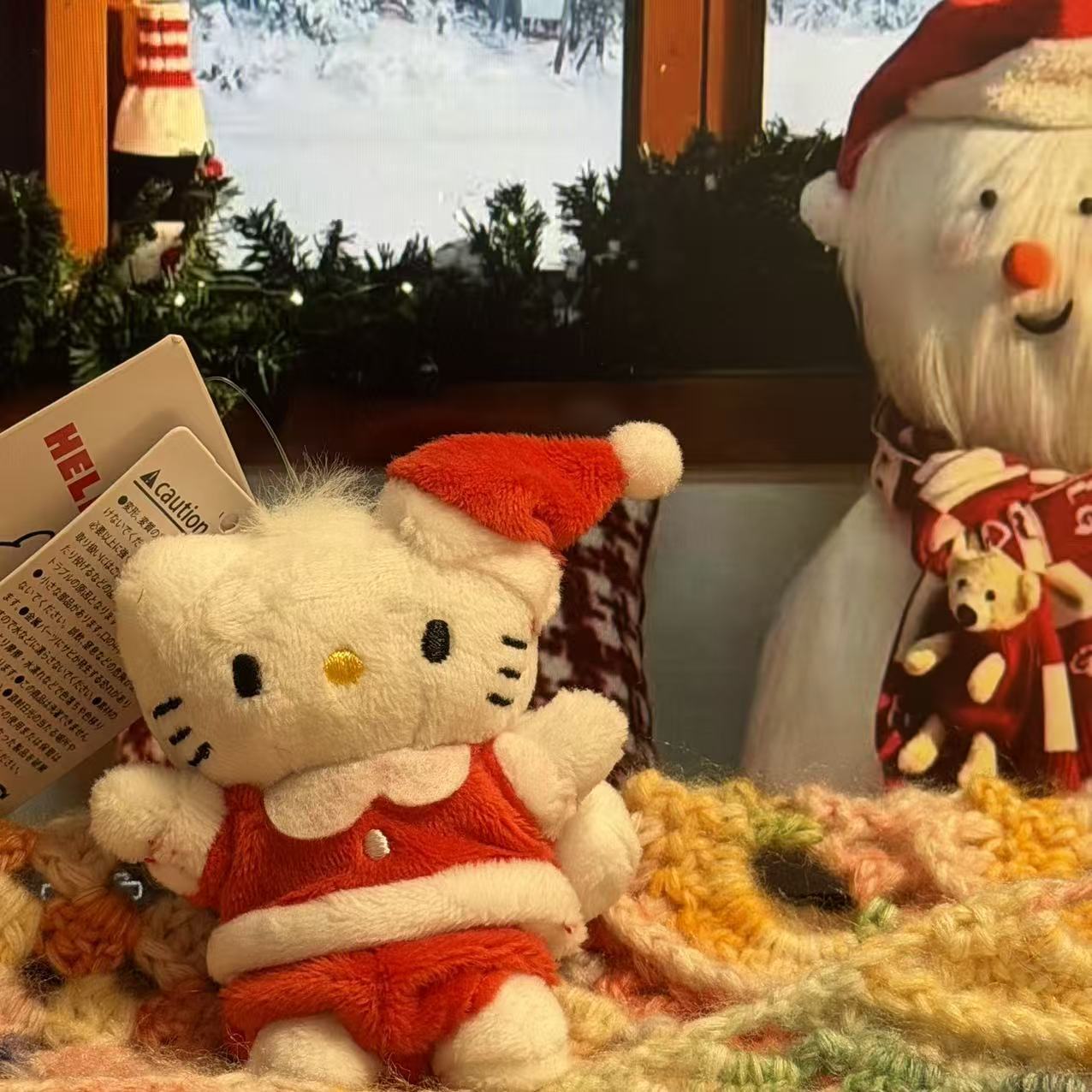 Amor hellokitty muñeca colgante llavero colgante bolsas de regalo bolsas de peluche lindo muñeca colgante lindo