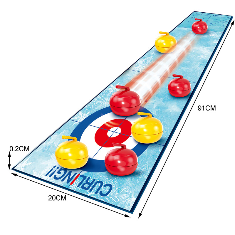 Comercio exterior Juego de golf transfronterizo Juego de curling juego de mesa interactivo entre padres e hijos