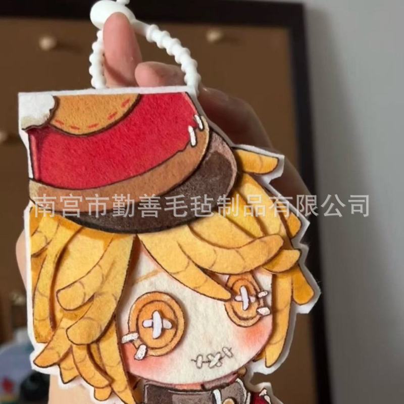 卸売り第五人格同人周辺ルカ預言者不織布ストラップキーホルダー手作り高颜値装飾|undefined