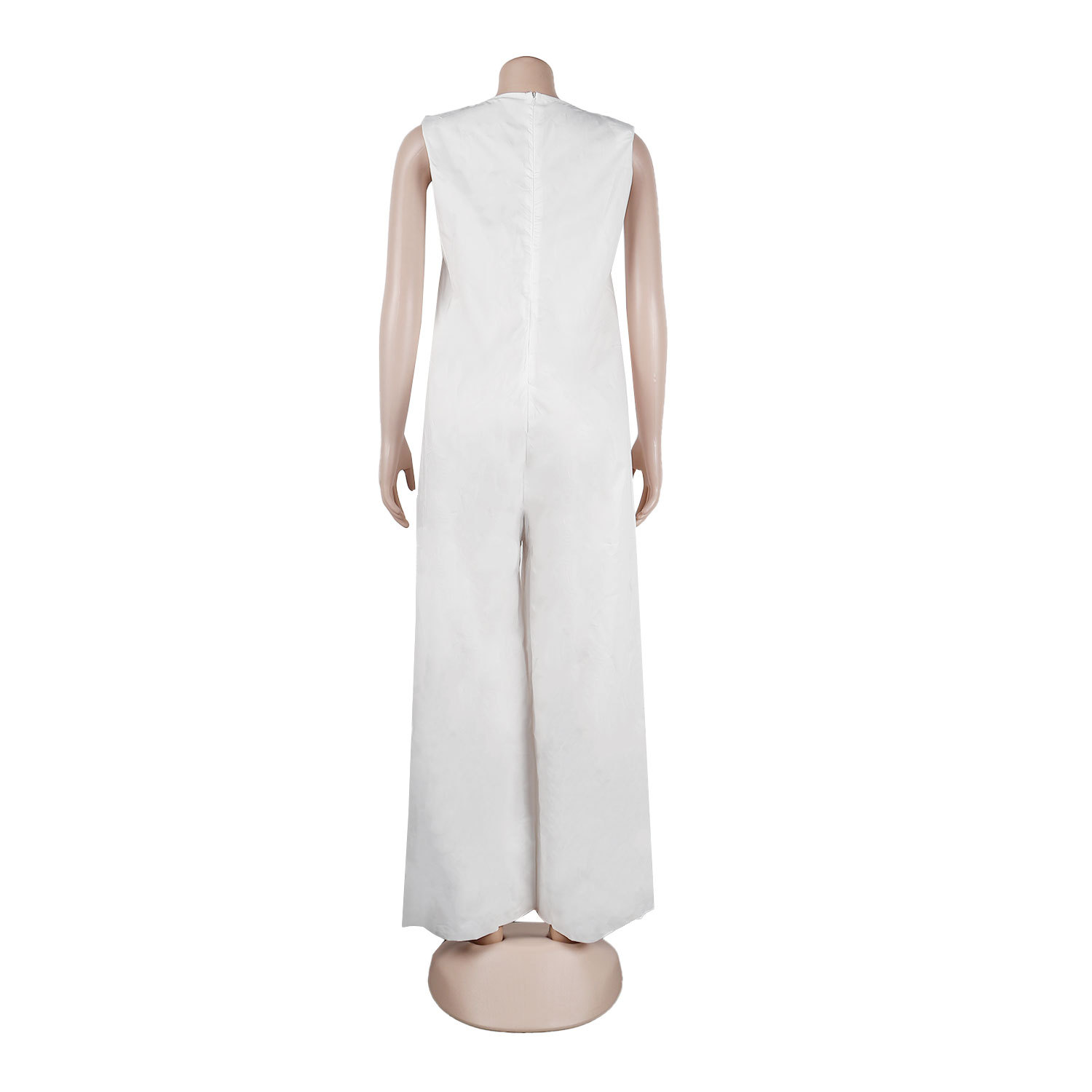 Women Casual Solid Color Wide Leg Jumpsuit 13 Women Casual Solid Color Wide Leg Jumpsuit