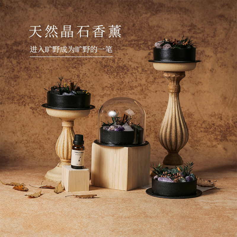 无火香薰精油扩香石香薰室内持久家用高级感摆件香氛生日伴手礼盒|undefined