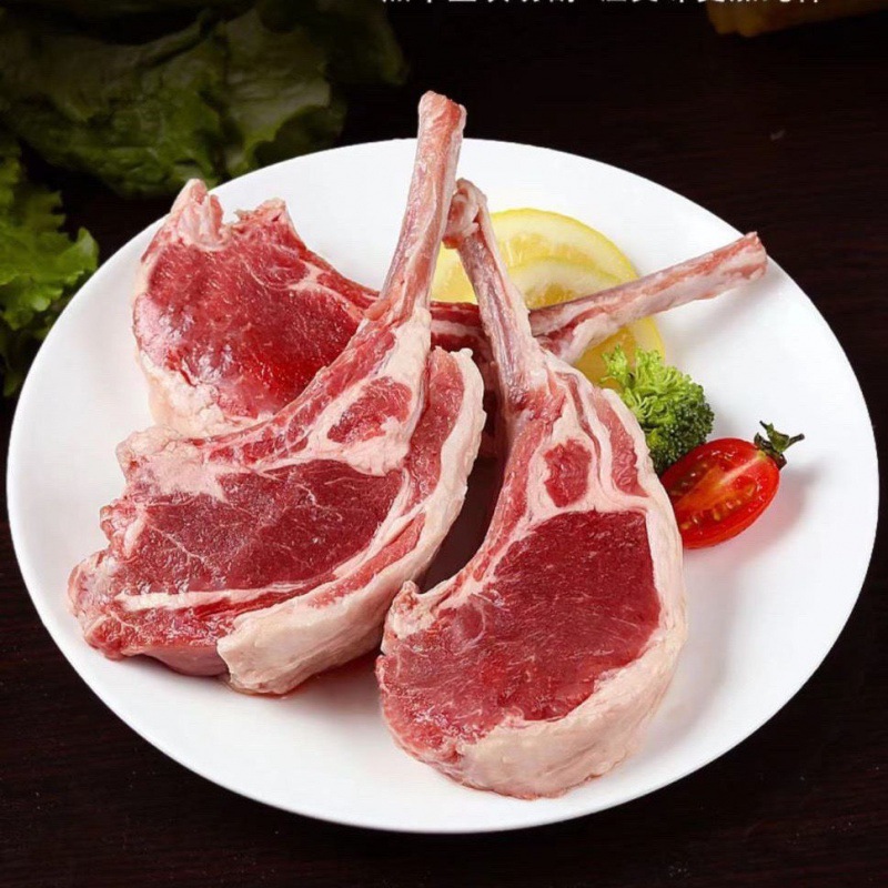 Lamb chop French fresh barbecue OMAHAWK Western Small row Lamb Lamb chop Ribs Muslim Manufactor