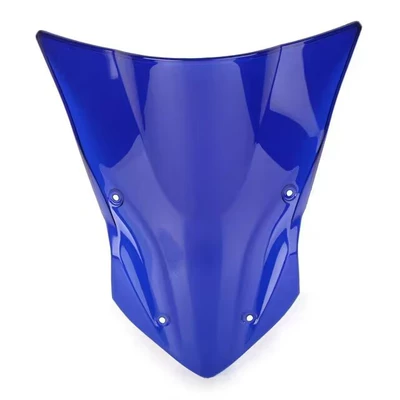 Wind Shield — Motorcycle front windshield - style-3-blue