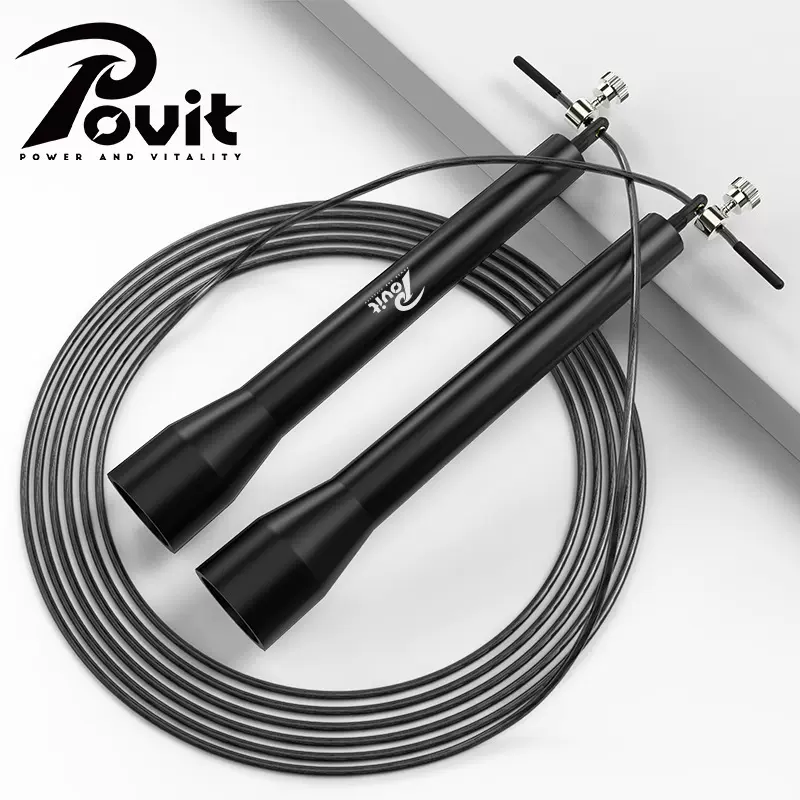 普为特竞速跳绳成人健身运动器材学生中考比赛训练钢丝专业竞速