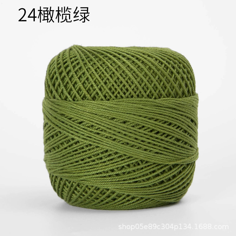 Шёлковая crochet нить шарики, 3 размера, разноцветная пряжа для вязания сумок и крючком