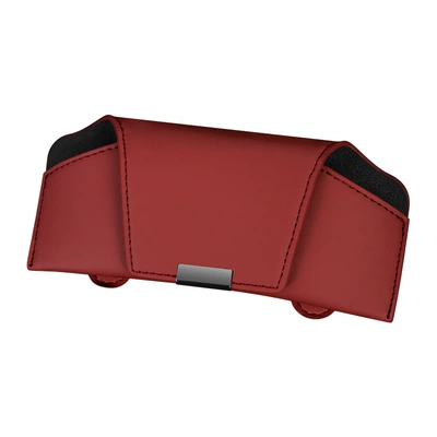 Car Glasses Clip/Bill Clip box sun visor storage - burgundy