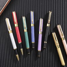 现货批发金属签字笔龙头 商务宝珠笔金属中性笔办公文具