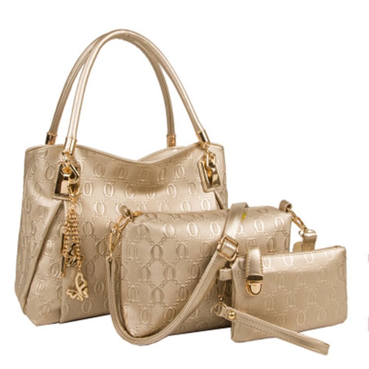 European and American mother-and-child bags, single-shoulder bags, crossbody bags, handbags, three-piece sets, women's bags, trendy cross-border one-piece delivery worldwide undefined