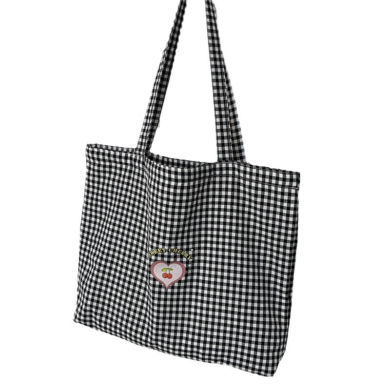 Bolso de lona crossbody para mujer ulzzang estilo japonés artístico all-matching ins moda Otoño e Invierno nuevo bolso de estudiante crossbody