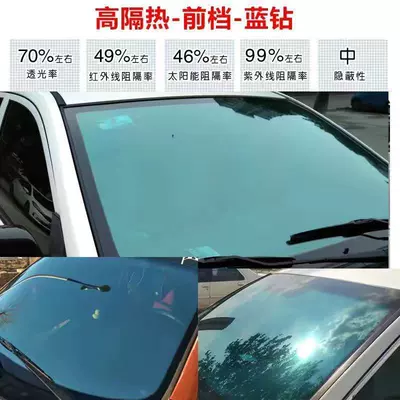 heat insulation film, Automotive Film - front-gear-blue-diamond-1-m-wide-15