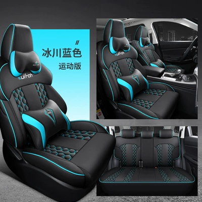 fully surrounded X7PLUS special car | Modelə uyğun (Original) oturacaq örtükləri - sports-edition-glacier-blue-special-car