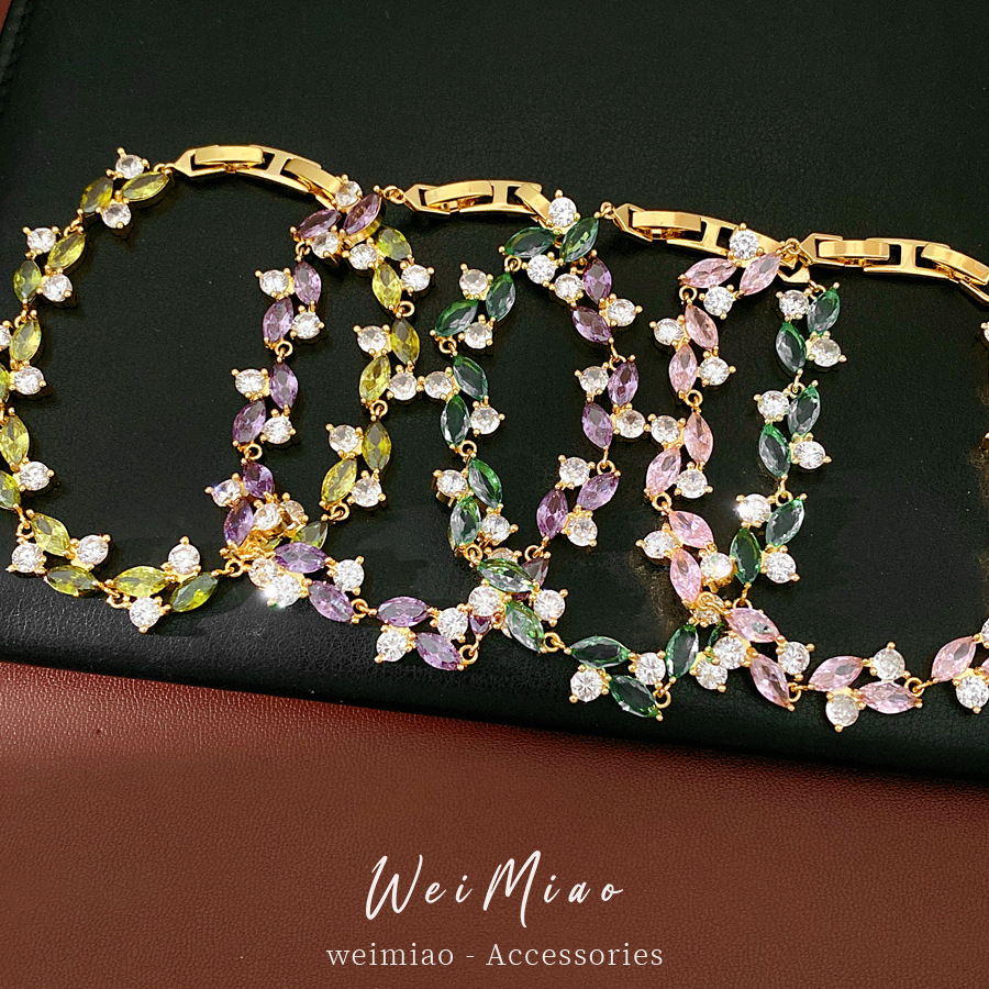 18 quilates de oro verdadero electronite de piedra pulsera de hebilla geométrica ligera pulsera de nicho temperamento exquisito moda joyas de mano versátiles