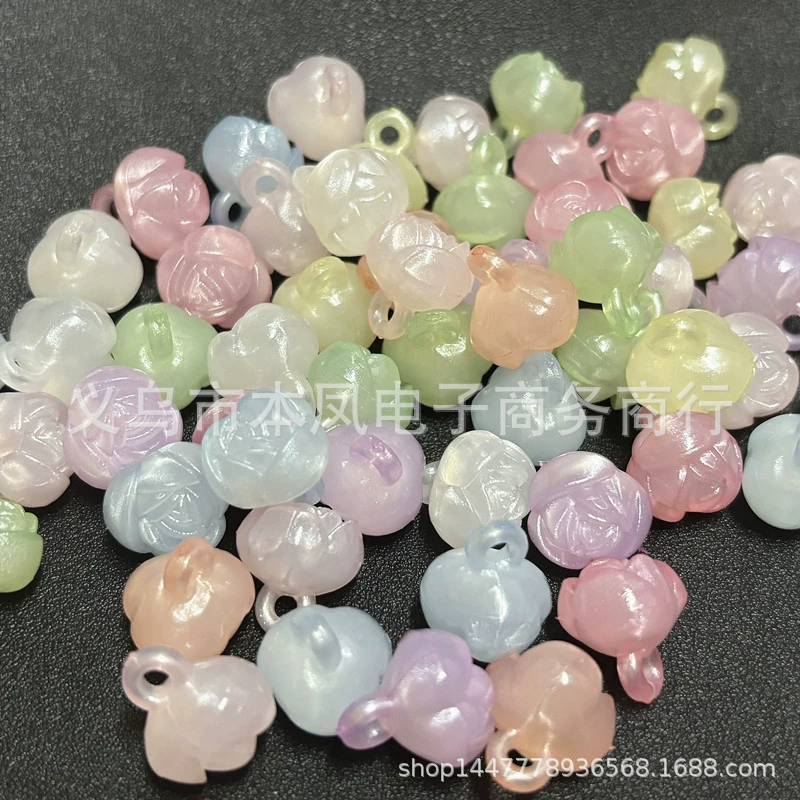 Acrylic beads, beaded bracelet handmade, pendant, accessory, accessories