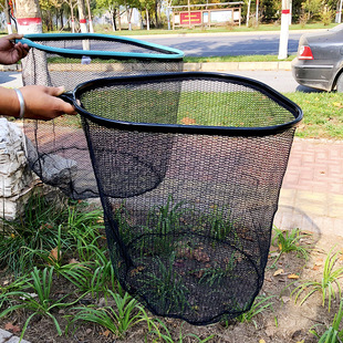Dawu Net Head Aluminum Alloy Hanging Glue Removable Mesh Oval Herring and Herring Anti-Hanging Net Head Fishing Gear Wholesale