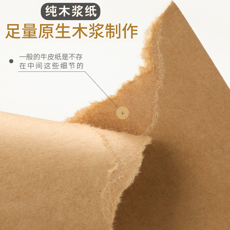 超大张牛皮纸手工环创大张画画加厚全开牛皮纸包装纸包书皮纸复古