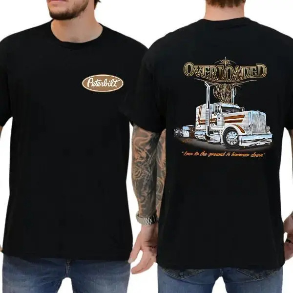 European Size Pure Cotton American-Style Large Heavy-Duty Truck Double-Sided Printed Soft Cotton T-Shirt, Skin-Friendly and Breathable for Truck Drivers European Size Pure Cotton American-Style Large Heavy-Duty Truck Double-Sided Printed Soft Cotton T-Shirt, Skin-Friendly and Breathable for Truck Drivers