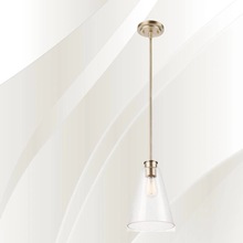 跨境亚马逊照明灯创意铁艺玻璃锥型餐厅卧室过道吊灯led欧式复古