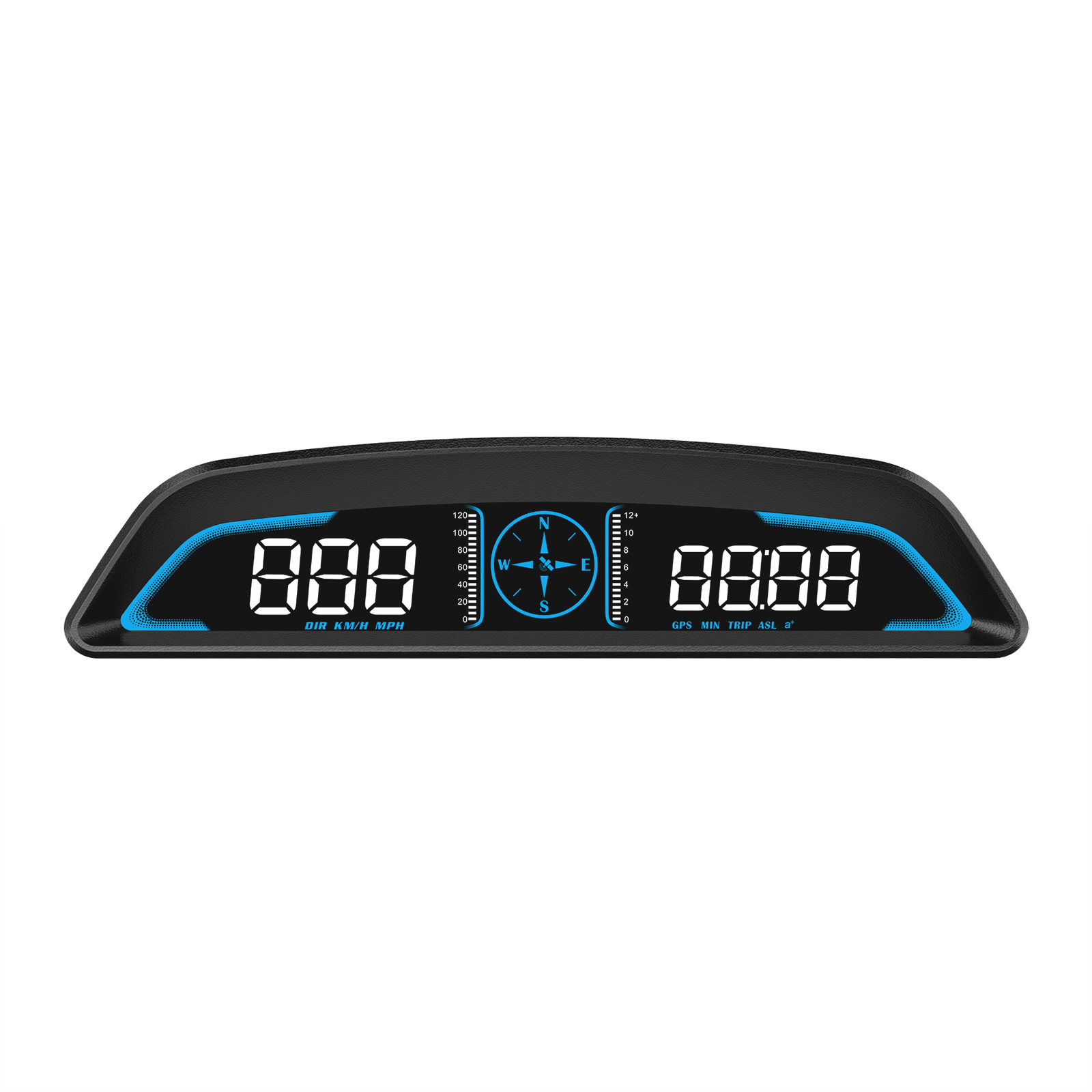 Hud Head-Up Display Gps Universal Head-Up Display High-Definition Hud Speedometer Warning Device Exclusively for Cross-Border Sales