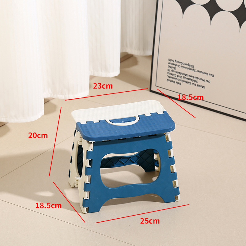 Taburete plegable telescópico, portátil para camping y viajes