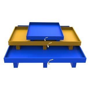Anti-leakage Pallet Chemical Anti-leakage Pallet Oil Drum Dangerous Waste Liquid Warehouse Secondary Container Anti-leakage Oil Platform